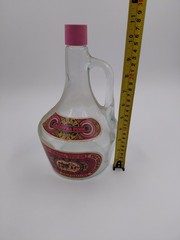 Vintage Gold Seal Wine New York State Burgundy One Half Gallon Tilt Decanter