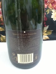 Veuve Clicquot Ponsardin Brut Empty Champagne Bottle 1988 Cande Holder France