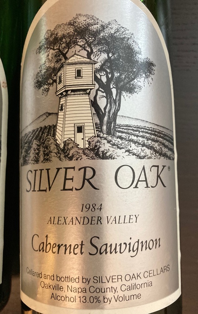 1984 SILVER OAK WINE BOTTLE – ALEXANDER VALLEY
