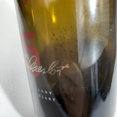 Marilyn Merlot Monroe 2009 25th Silver Anniversary Merlot Empty Wine Bottle