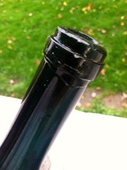 Rare Antique Wine Handtooled « Teal Blue » COLOR!!