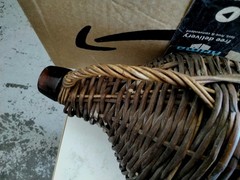 Spanish Wicker 1.5 litre Wine bottle
