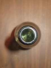 Green Wine Bottle ⅘-Quart Vintage—Impressions: “4, Circle I, 70, 5, W 2068”