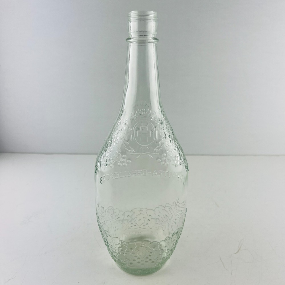 Martini & Rossi Asti Spumante Sparkling Wine 4/5 Quart 750ml Empty Bottle