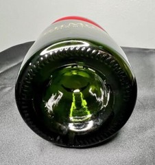 G.H. Mumm Empty Champagne Bottle 12” Green Red Gold Classic Home Man Cave Decor