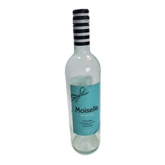 Moiselle Moscato 750ml Empty Wine Bottle With Screw Cap For Crafts & Decor