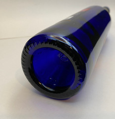 Cobalt Blue Magnotta Riesling Icewine Bottle Empty 2002 Limited Edition Canada
