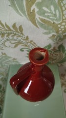 Decor Antique ceramic bottle from World War I, French Bordeaux, 1900s, Bardinet