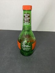 Regina Red Wine Vinegar Bottle Green Glass 12 Oz Vintage