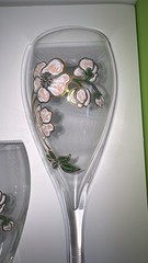 PERRIER-JOUET BELLE EPOQUE CHAMPAGNE GIFT BOX Empty Bottle 2 Flutes 2007