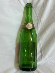 Vintage André Cold Duck 4/5 Quart Green Glass Wine Bottle Modesto CA