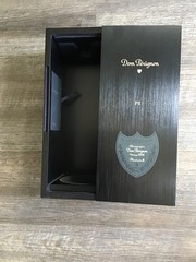 Rare Dom Perignon P2 2002 Vintage Display Box w/ Metal Frontplate/Dust Bag –