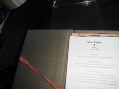 Dom Perignon 1995 Rose Acrylic Box & 1996 Champagne Empty Bottle