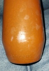 Vintage Portugal Langers J.M. DA Fonseca Inter Brown Green Glass Bottle
