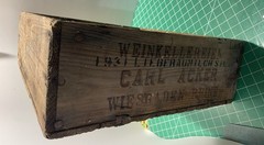 ANTIQUE 1931 German LIEBFRAUMILCH Wine Crate Box – RATHJEN BROS San Francisco