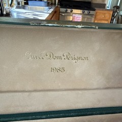 Vintage 1985 Cuvee&rsquo; Dom Perignon Champagne Empty Green Box