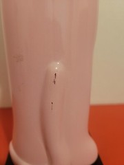 2016 RHEINHESSEN RIESLING GLASS “HAPPY CAT” BOTTLE IN BUBBLE GUM PINK