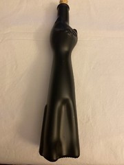 Mosel Black Happy Cat Riesling Wine Bottle Empty 13” Vase Halloween Decor
