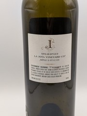 La Jota Vineyard Co Howell Mountain Cabernet Sauvignon 2019 Napa Valley Empty