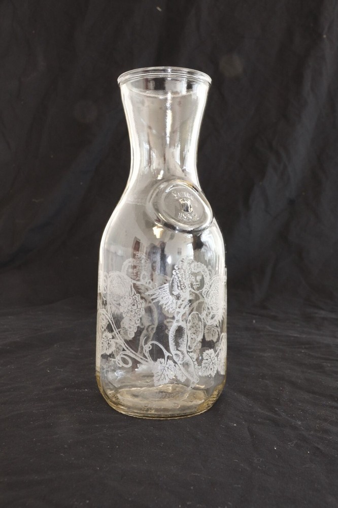 Vtg Norman Kosarin 1989 Paul Masson Vineyards Wine Carafe Since 1852 Dionysus