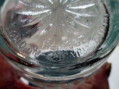 VTG London Winery Clear Pressed Glass Wine Decanter Carafe Ontario, Canada 1967