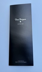 2006 Dom Perignon Champagne (EMPTY BOX) Display Box & Inserts – bottle not incl.