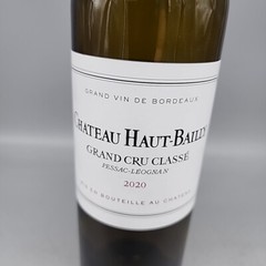 Chateau Haut-bailly Grand Cru Classe 2020 Bordeaux EMPTY BOTTLE Cork 100 Point