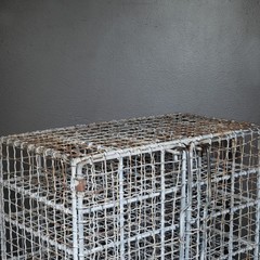 Antique 50 Bottle French Wine Cage c.1930-1940