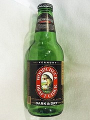 Woodchuck Draft Cider, Dark & Dry, Empty Bottle, Near Mint Condition with Cap