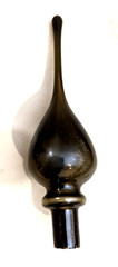 Vintage 21&Prime; MCM 1960s Italy Empoli Smoke Gray Genie Decanter Bottle – RARE