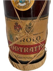 Lot of 2 Vintage Straw Wrapped Glass Wine Chianti Bottles ‘61 & ‘69 Bar Decor