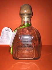 12x Patron Silver Dummy Bottles FULL CASE Liquor Tequila Alcohol Bar Glass