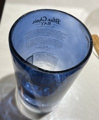 Upcycled Drinking Glass made from Cut Rum Bottle – Home Bar/Man Cave