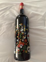 Stella Rosa Black L.E. Skull Heart Eyes and Sugar Skull Day of the Dead Empty