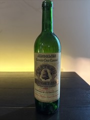 Empty 1989 Chateau Angelus Grand Cru Classe Without Cork