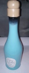 Wine Teal Empty Bottle Gemma di Luna Moscato Italian Sparkling 18.5 Oz Collectib