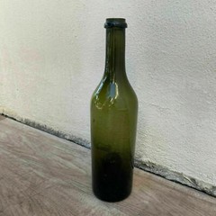 Old French Green Glass wine water pastis bottle circa 1920 21092114