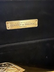 Armand De Brignac Ace of Spades GOLD EMPTY champagne Bottle 750ml Case Box