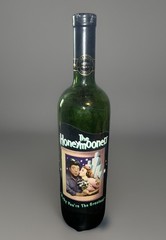 The Honeymooners » Red Wine, a collector&rsquo;s edition released by Celebrity. Empty