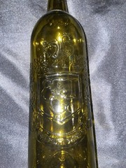 Vintage 40 Years Anniversary 1958-1998 Amber Brown Glass Gallo Wine Bottle