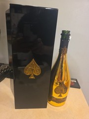 Ace of Spades Armand de Brignac Champagne 750ml Empty Bottle, BOX AND CASE