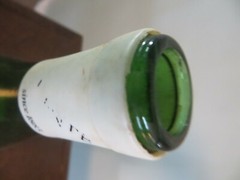 WENTE BROS 1979 VINTAGE CAL..PINOT CHARDONNAY GREEN BOTTLE FINE WINE SINCE 1883
