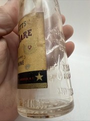 Garrett’s Virginia Dare Red Wine Bottle W/ Label
