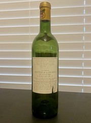 Vintage Empty Wine Bottle Calvet 1961 Saint Julien France New York Decor Bar