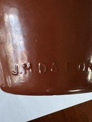 J.M. Da Fonseca Azeitão Vintage Glass Bottle 9 Inches Tall