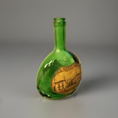 Mateus Green Glass Wine Bottle Product Of Portugal Pint And 9 Ounces No Cap