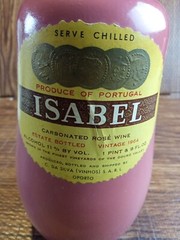 Isabel Rose Wine Produce of Portugal Empty Collectors Bottle Vintage
