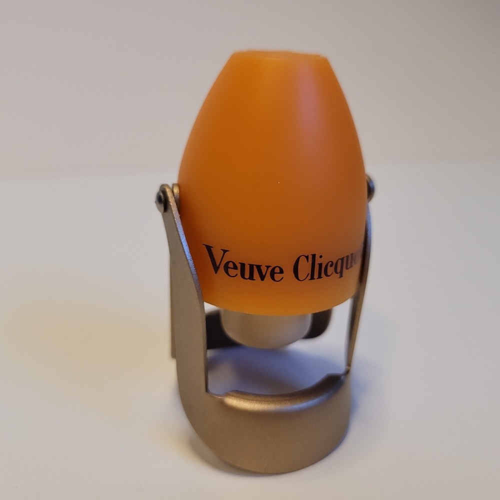 Veuve Clicquot Champagne Bottle Stopper France Trendy Yellow See Description!