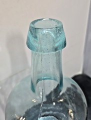 Vintage Green Glass Demijohn Aqua Gallon Bottle – 15&Prime;H X 6&Prime;Dia | Unique