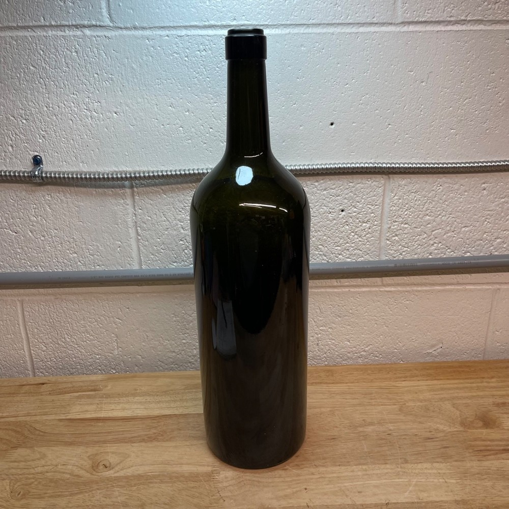 XXL Wine Bottle – 21&Prime; Antique Green – 5 Liters – Bordeaux Bottle